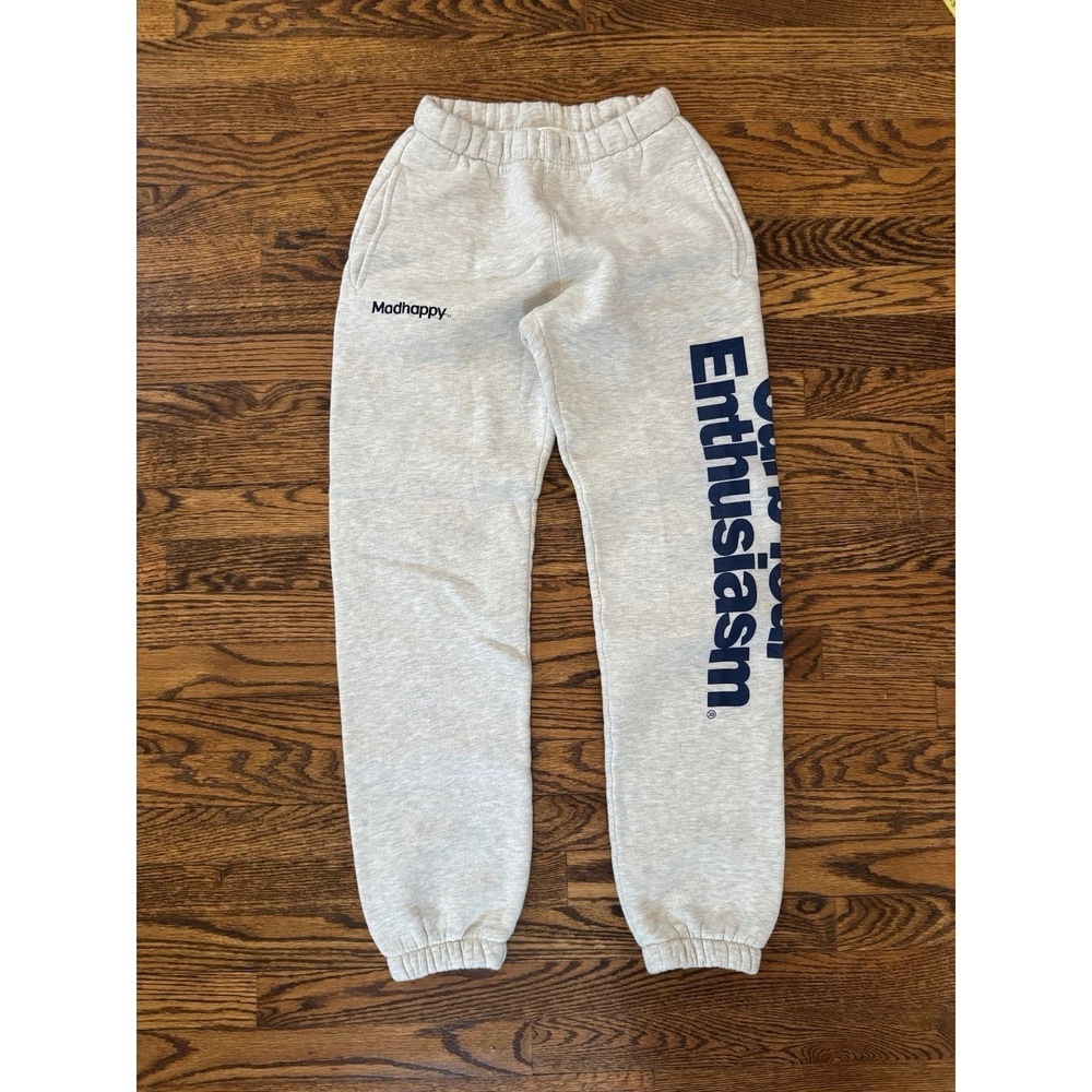 Madhappy‎ x Curb Your Enthusiasm TV Show Grey Sweatpants RARE - XS